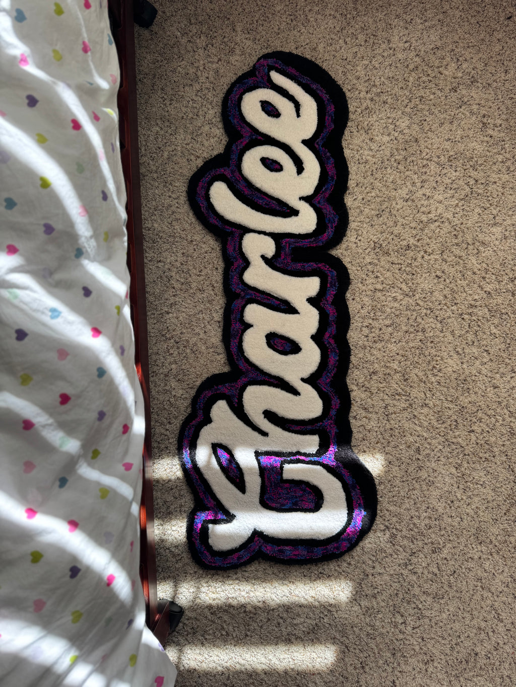 Custom Name Runner Rug