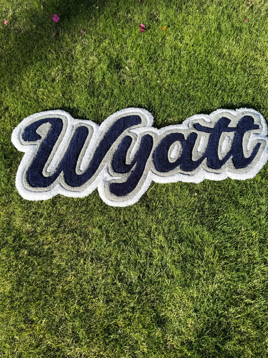 Custom Name Runner Rug