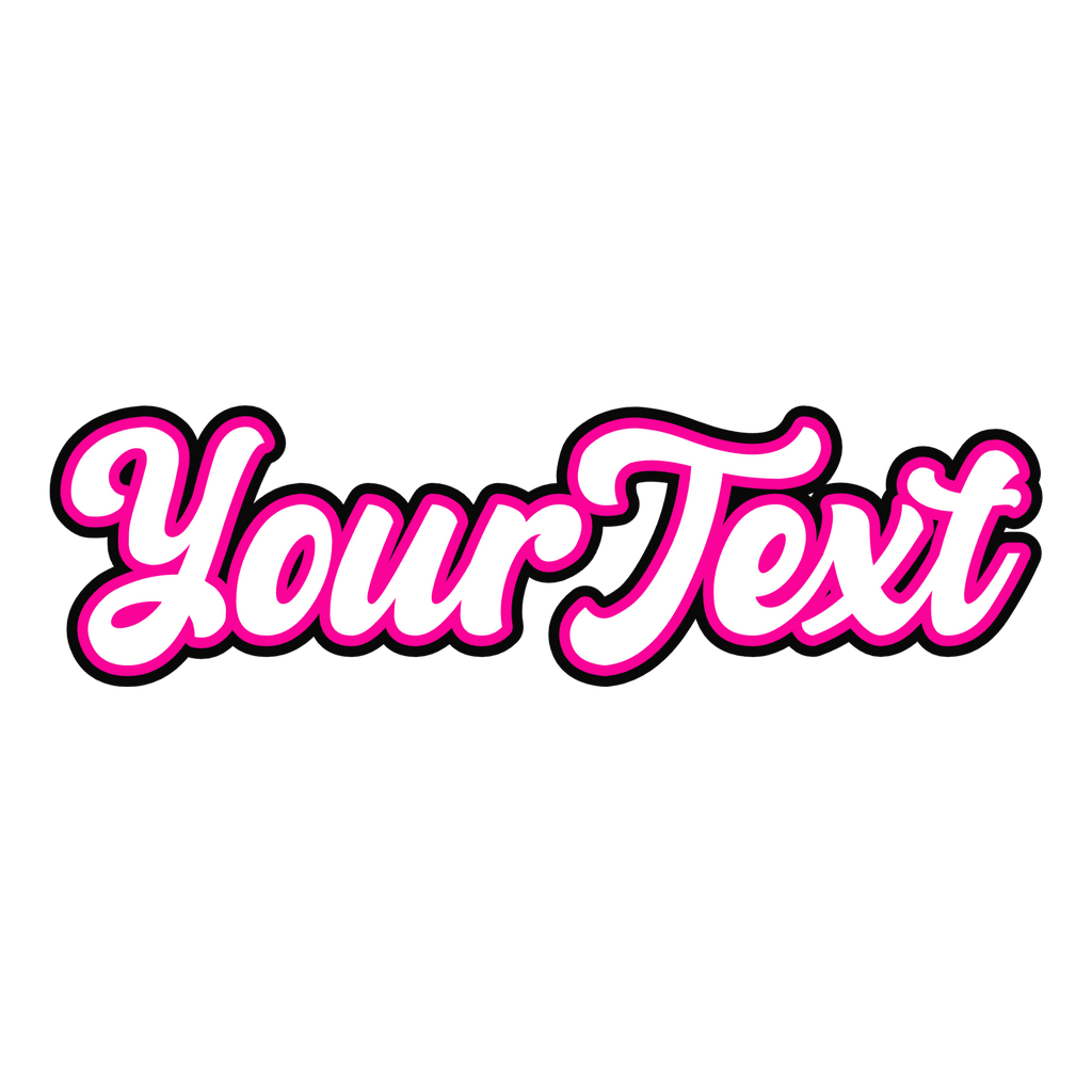 Custom Name Runner Rug