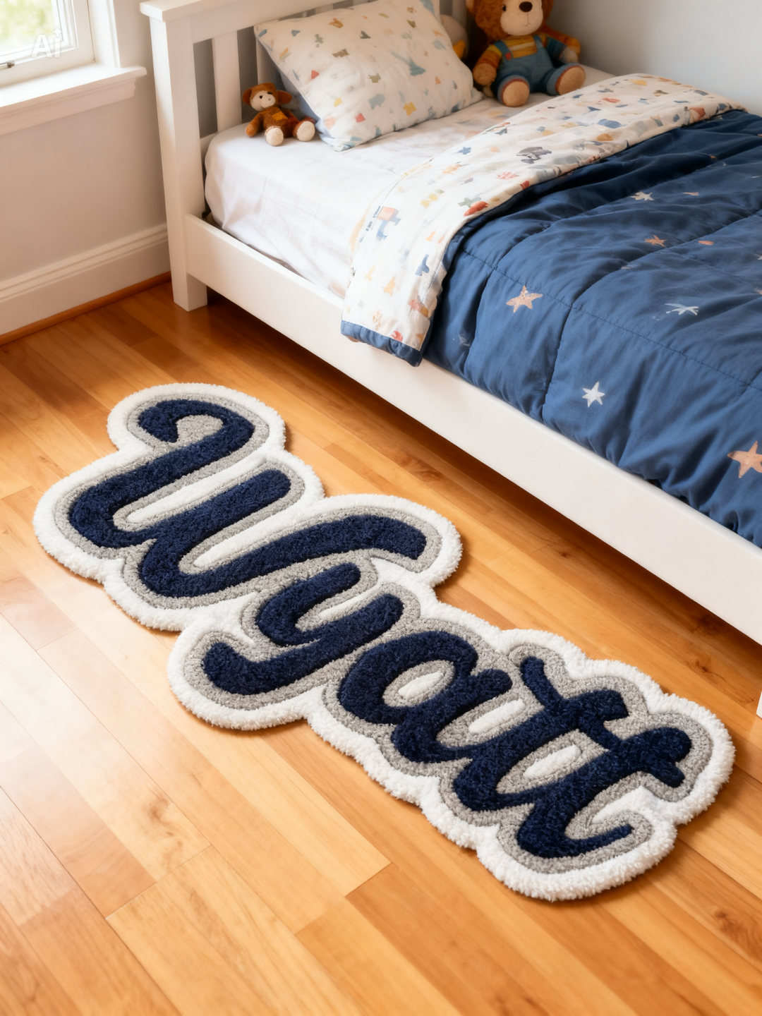 Custom Name Runner Rug
